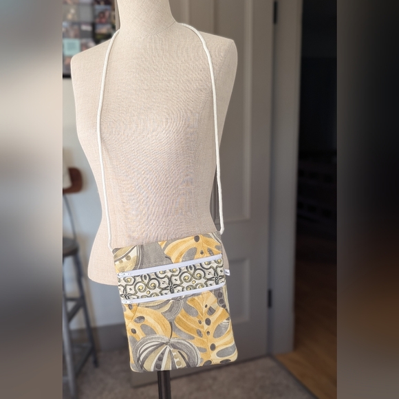 Floral Canvas Crossbody - Picture 2 of 7